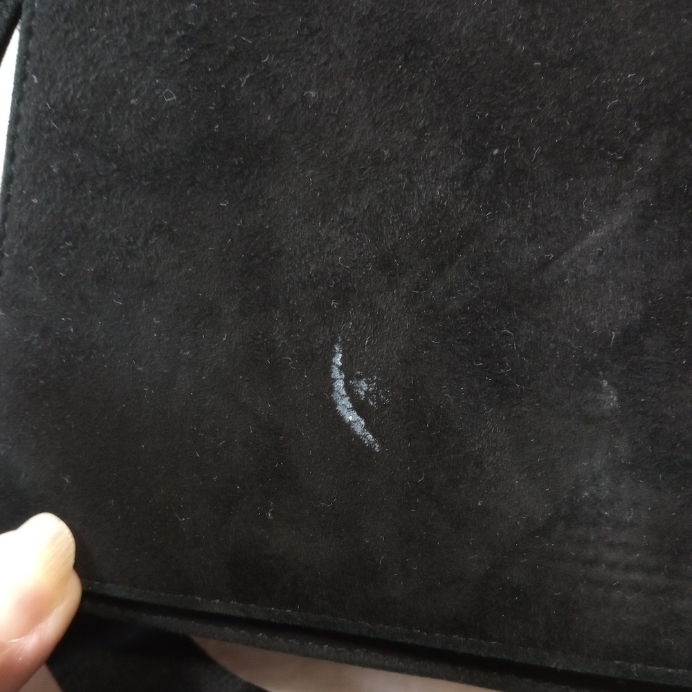 Vintage Donna Kara New York Black Purse Faux Leather - Picture 3 of 6